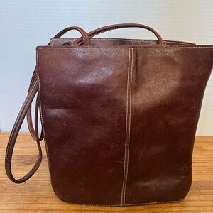 Wilsons Leather Brown Shoulder Bag